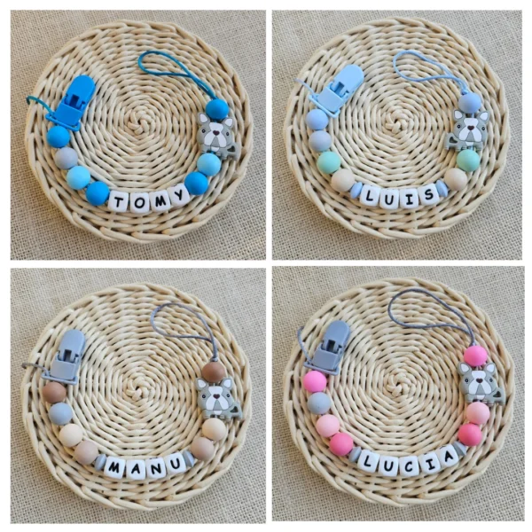 Porta chupete personalizado